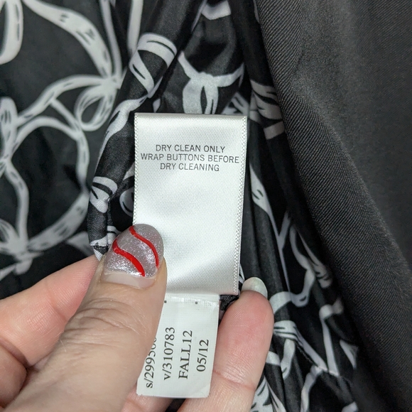 Banana Republic Petite XS Black Classic Trench Coat Belted Tailored - Picture 14 of 14